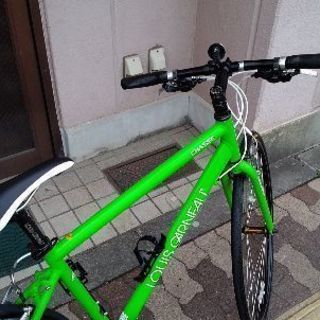 LOUIS GARNEAU CHASSE[シャッセ]700cクロスバイク アルミ/24speed/ライトグリーン