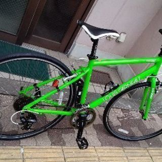 LOUIS GARNEAU CHASSE[シャッセ]700cクロスバイク アルミ/24speed/ライトグリーン