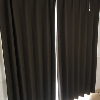 ニトリ 茶色いカーテン 丈200×幅150 セット