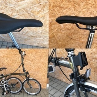 美車 未使用品 BROMPTON ブロンプトン M6L RAWカラー 折畳み ミニベロ フォールディングバイク