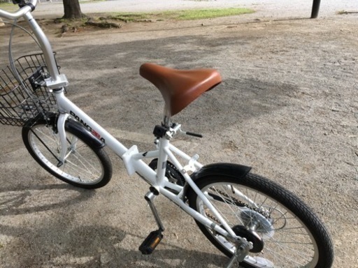 美品】PANGAEA パンゲア パンクしない ノーパンク自転車 折りたたみ