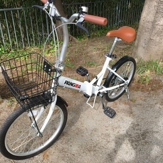 PANGAEA 折りたたみ自転車 ホワイト