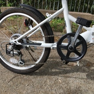 PANGAEA 折りたたみ自転車 ホワイト