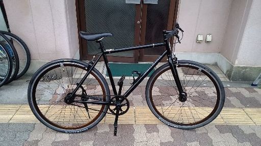 SCHWINN CUTTER[カッター]700cシングルspeedピストバイク(ブラック)