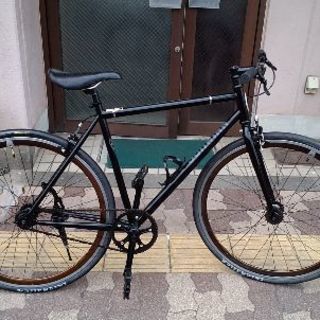 SCHWINN CUTTER[カッター]700cシングルspeedピストバイク(ブラック)