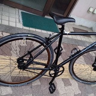 SCHWINN CUTTER[カッター]700cシングルspeedピストバイク(ブラック)