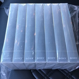 【新品未使用】SONY VHS 120分 7本