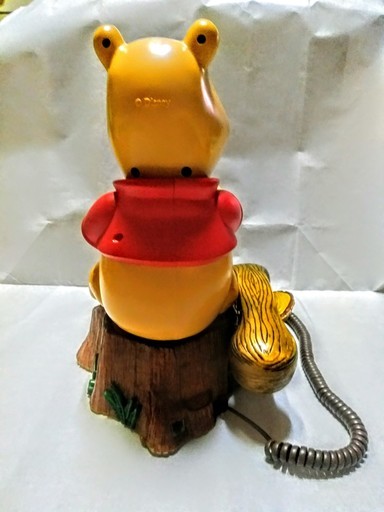 絶版ディズニー超レア くまのプーさん 電話機 超美品動作品！電話機として使用可能