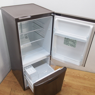 配達設置無料！良品 希少ブラウンカラー 138L Panasonic 冷蔵庫 DL43