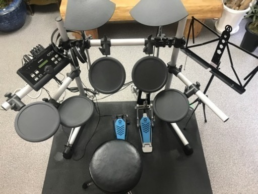 YAMAHA ヤマハ 電子ドラム セット DTX500 トリガーモジュール 譜面台 椅子付き