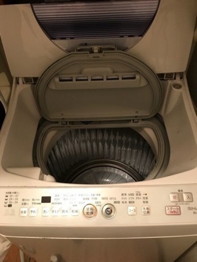 SHARP ES-TG55L-A 2012年製造 洗濯機5.5Kg 引き取り可能な方