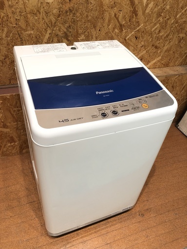 Panasonic 2009年 4.5kg 全自動洗濯機 NA-F45B1