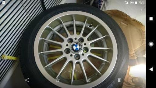 【値引き済】【希少】【入手困難】BMW E39 17インチ ラジアルスタイリング (ダメダメスタッドレス付き)