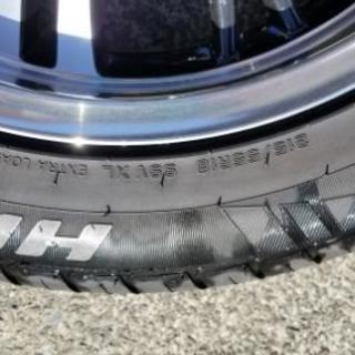 値下げ【タイヤ/ホイール４本セット】２１５/５５R18