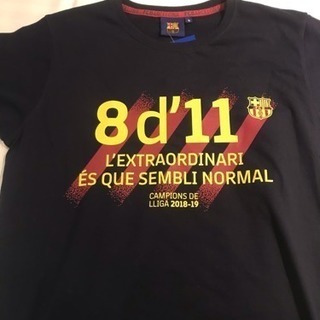 FCバルセロナ 18-19優勝記念Tシャツ
