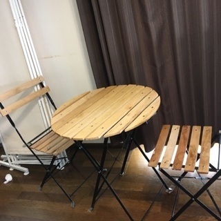 庭用  テーブルと椅子  セット