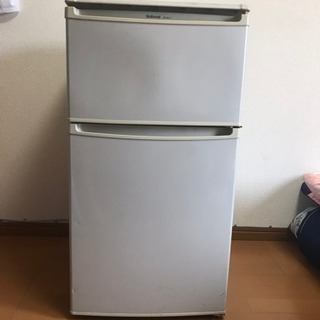 2ドア冷蔵庫 サブで使えます。取りに来て下さる方へ