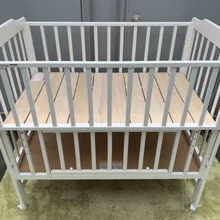 2日まで7,500円！カトージ ☆ ハイシートベビーベッド☆ 02474 ☆ アカチャンホンポ限定 ☆ ホワイト^_^