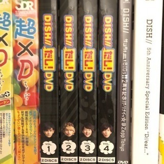 dishだし DVD vol1〜vol4