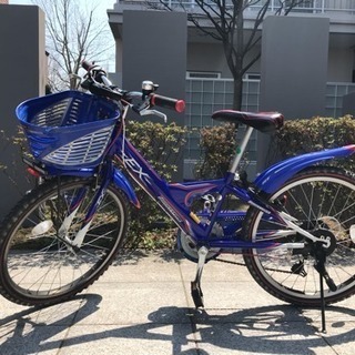 子ども用自転車 22インチ ブリジストン ブルー