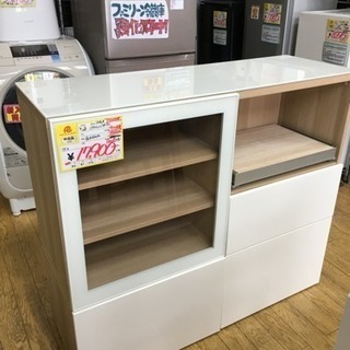 美品　IKEA イケア ガラストップ ミドルレンジボード アーバ...