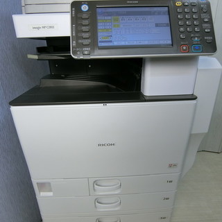 業務用コピー機　☆リコーA3フルカラー複合機 MP C2802 （ファックス　コピー　プリンター　ＬＡＮ装備）☆