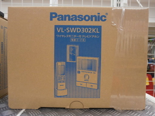 ,【引取限定】パナソニック　ワイヤレスモニター付テレビドアホン  VL-SWD302KL【ハンズクラフト八幡西店】