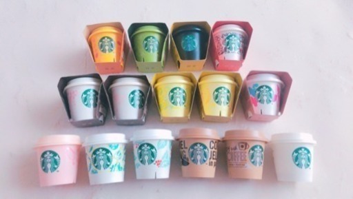 １５個セット𖠚ᐝスターバックスプリンカップ ちくりん 北四番丁の食器 その他 の中古あげます 譲ります ジモティーで不用品の処分