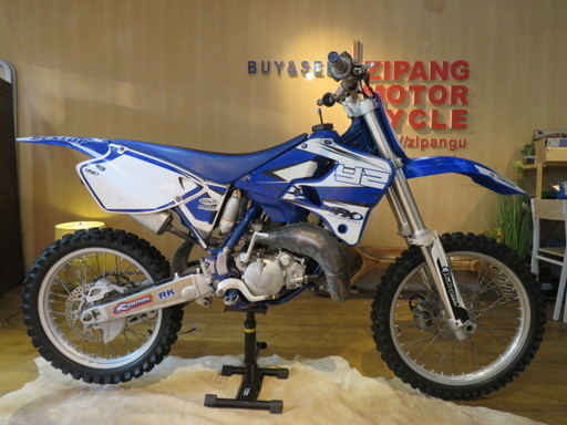 YAMAHA YZ125 5HD3 ヤマハ レーサー 125cc ブルー 2000年式 エンジン実動! モトクロス バイク 札幌発