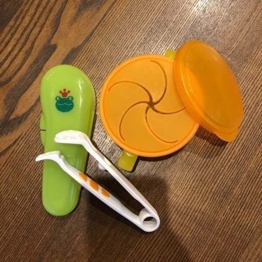 持ち運び用お菓子ケースと麺カッター ちゃんぴー 可児のベビー用品 授乳 お食事用品 の中古あげます 譲ります ジモティーで不用品の処分