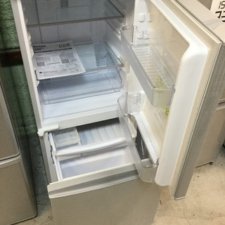 送料無料・設置無料サービス有り】冷蔵庫 2018年製 SHARP SJ-D14D-S①