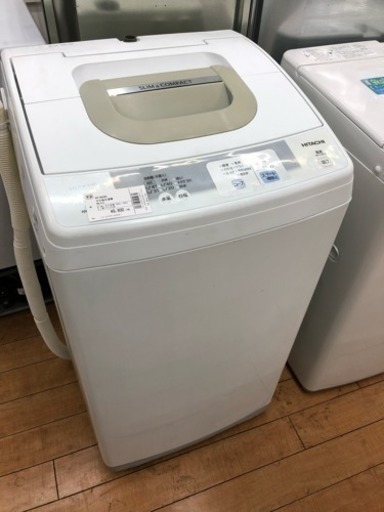 安心6ヶ月動作保証付！日立の洗濯機
