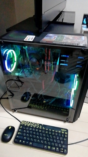 自作PC（メモリ８GBX2、記憶装置SSD500GB、HDD４TB)