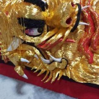 太鼓台の龍頭額