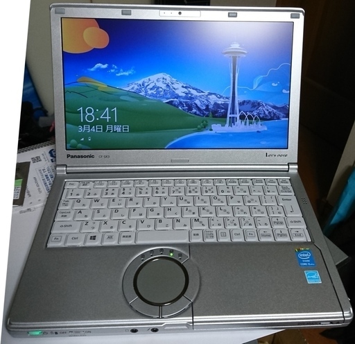 【1品限り】美品！大人気の最軽量モバイルCF-SX3/win10/SSD！