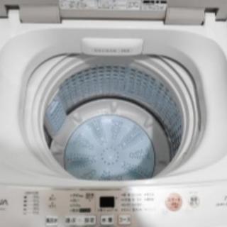 【新古品】極美品 アクア 7.0kg洗濯機 2018年製　新品価格￥45680- 使用期間わずか30日