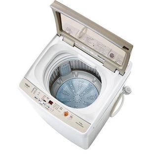 【新古品】極美品 アクア 7.0kg洗濯機 2018年製　新品価格￥45680- 使用期間わずか30日