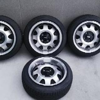 ATS CUP TYPE-E 7J+28 165 55/15 TOYO DRB8分山以上 軽、コンパクトカーに