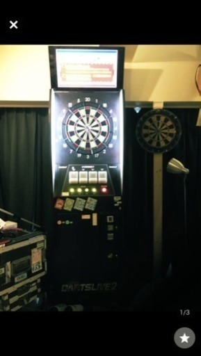 DARTSLIVE 2 セグメントカスタム ダーツマシン ダーツ台 96000円