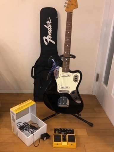 ギター (Fender Jaguar) + イフェクター