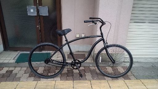 SCHWINN 26吋ビーチクルーザー シングル/ブラック