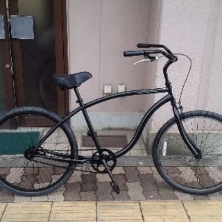 SCHWINN 26吋ビーチクルーザー シングル/ブラック