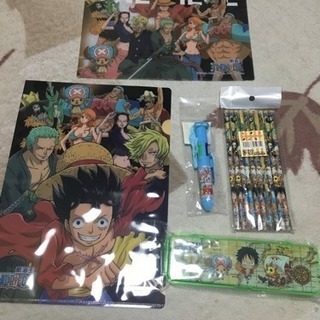 ワンピース 文房具セット へみへみv8 北大路の生活雑貨の中古あげます 譲ります ジモティーで不用品の処分