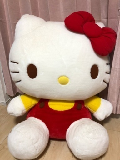 セール！！特大サイズ☆キティちゃんぬいぐるみ☆Hello Kitty (かっぱりーぼ) 日向市のその他の中古あげます・譲ります｜ジモティーで