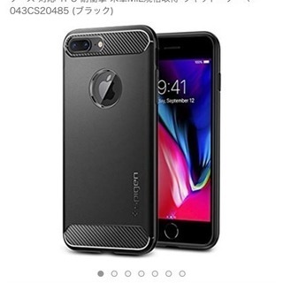 【Spigen】 スマホケース iPhone8 Plus ケース...