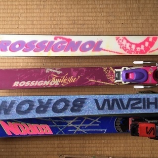 ニシザワ+ロシニョール スキー板 ビンディング