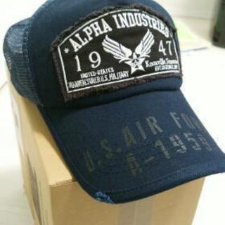 Alpha Industriesメッシュキャップ