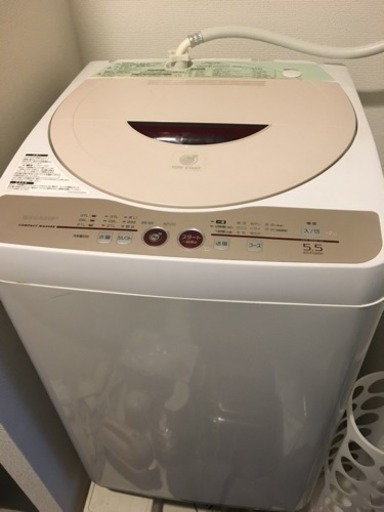 ★引き取り決定★SHARP洗濯機 ioncoat 北摂、大阪市内なら無料配達します。