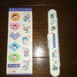 ドラえもん 切手&お弁当用お箸