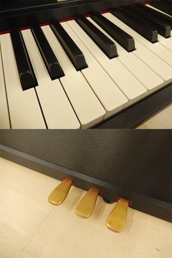 札幌市/清田区 ローランド 電子ピアノ HP207-SB 2008年製 88鍵盤 イス付き 鍵盤楽器